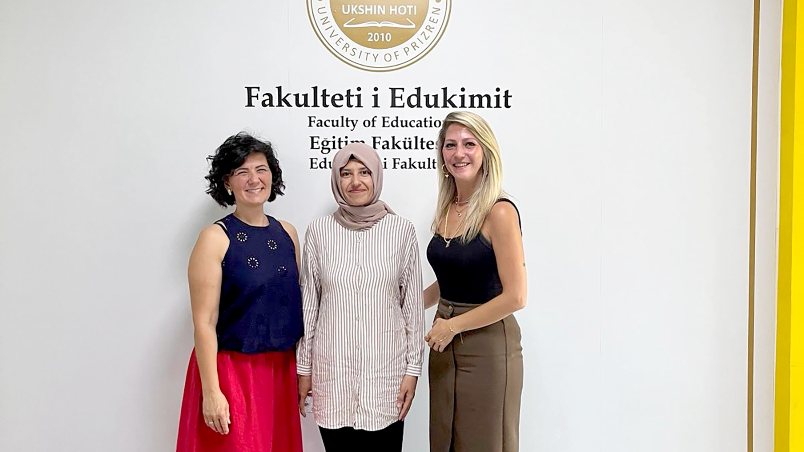 Lecturer Habibe SAYRAÇ Conducted Erasmus+ Staff Mobility at University “UKSHIN HOTI” Prizren